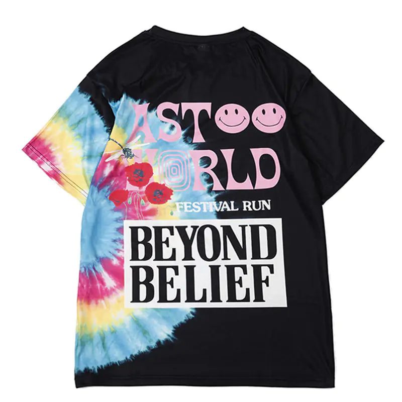 Men's Spring/Summer Loose Tie-Dye T-Shirt
