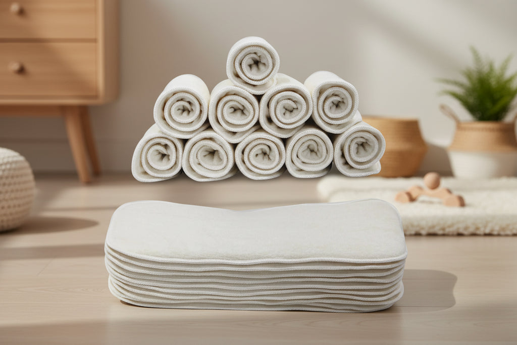 4-Layer Bamboo Fiber Washable Baby Changing Pad