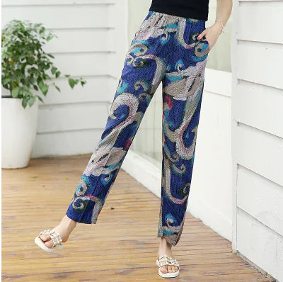 Summer Loose High-Waist Casual Pants for Women