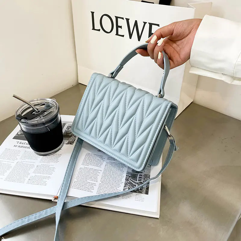 Trendy Women's Embroidered One Shoulder Messenger Bag