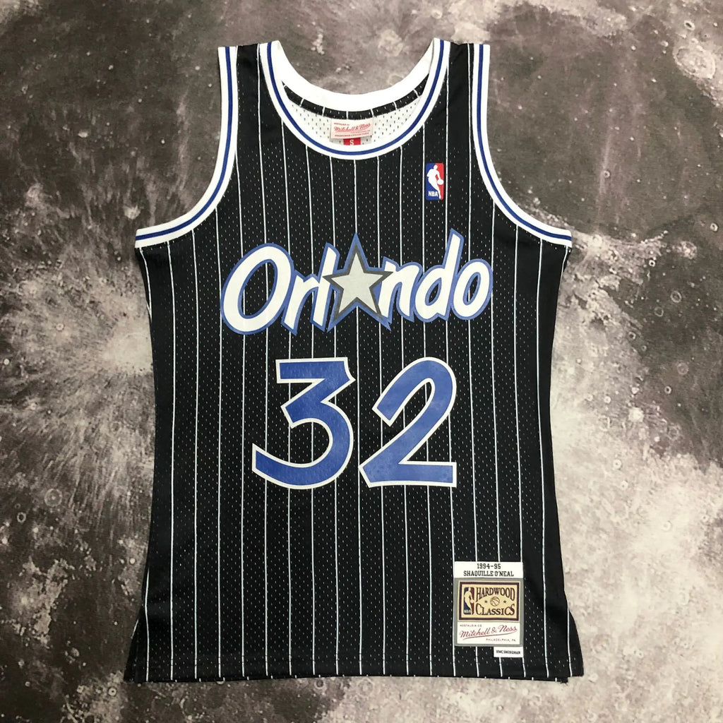 MN Retro NBA Magic Team Jerseys - Black & White