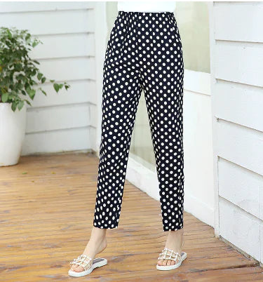 Summer Loose High-Waist Casual Pants for Women