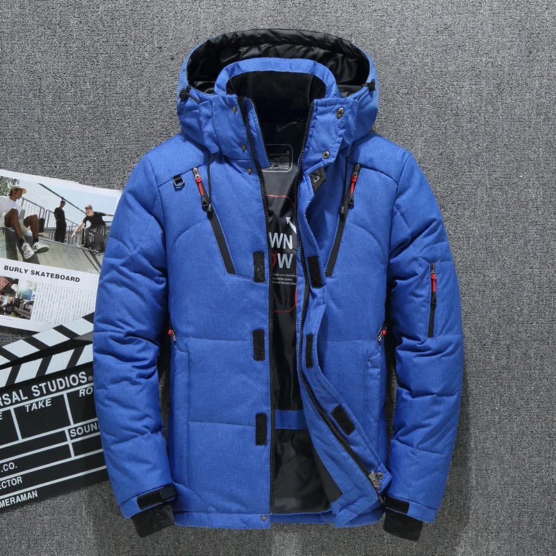 Hooded Jacket Down Coat for Men and Women