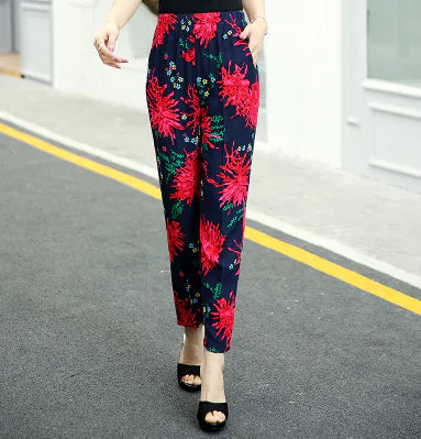 Summer Loose High-Waist Casual Pants for Women