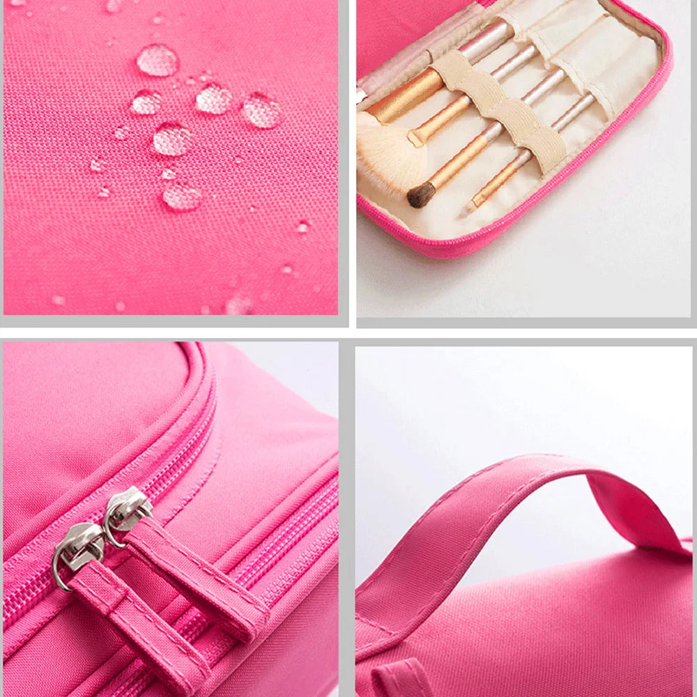 Custom Waterproof Makeup Bag - Large Capacity Storage