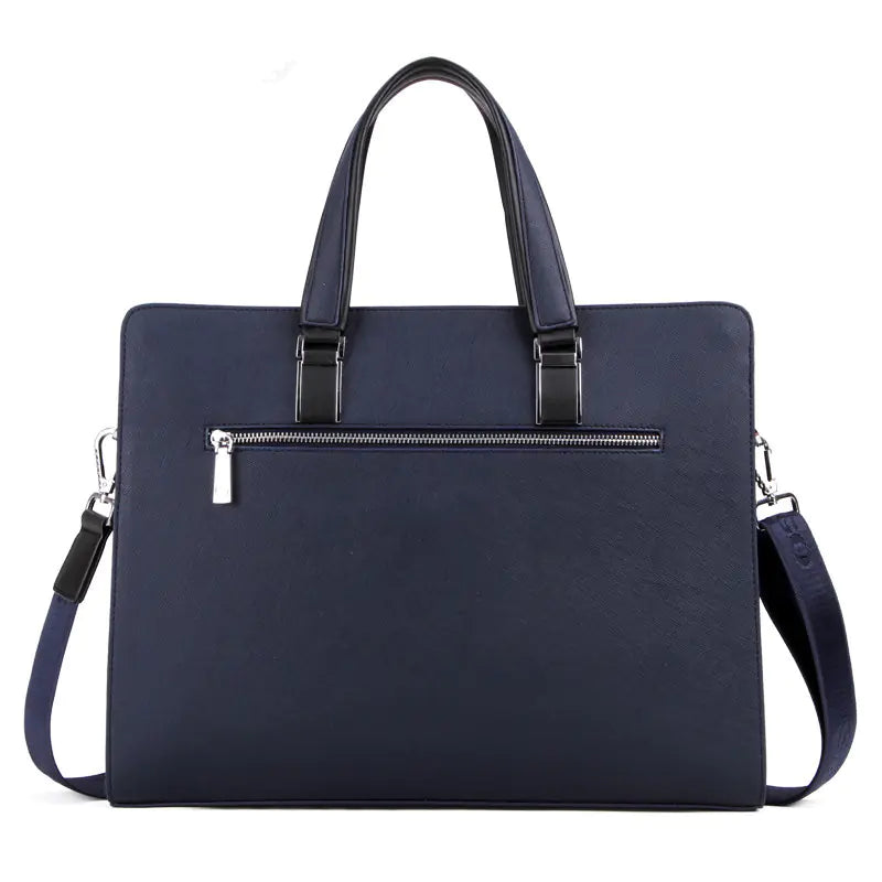 Men's Genuine Leather Briefcase for Laptop