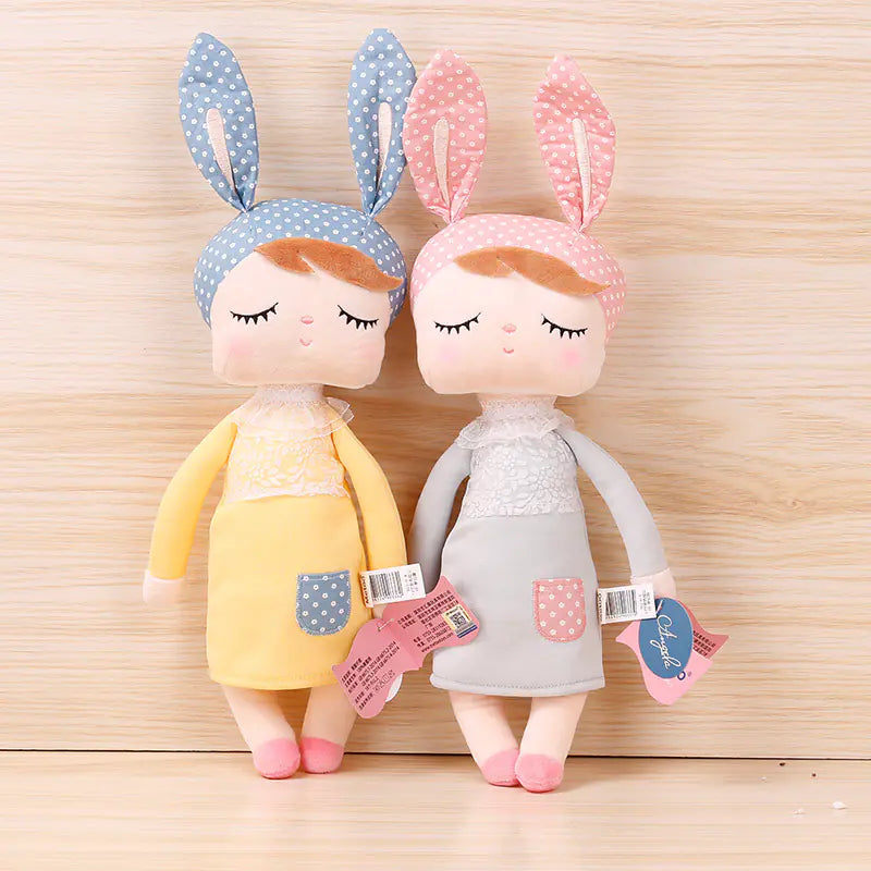 Custom Plush Toy Cute Dress-Up Doll with Cartoon Bag