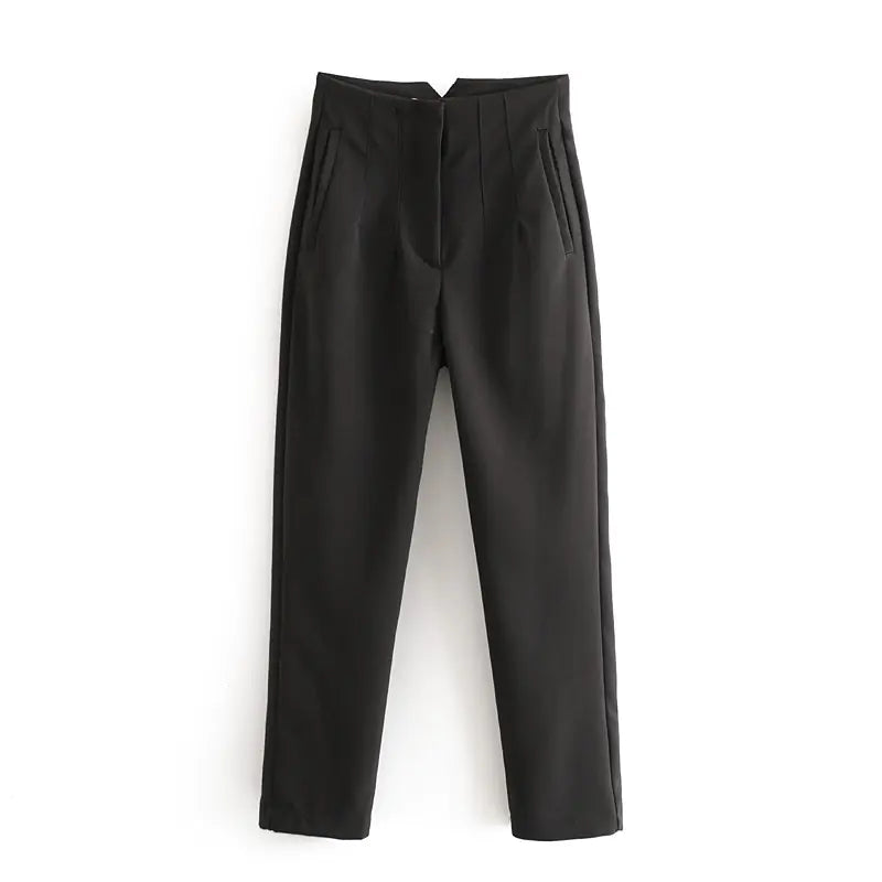 Comfortable High-Waist Casual Street Pants for Women