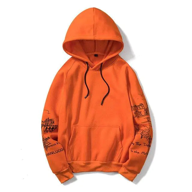 Men's Casual Hoodie - Trendy Youth Fashion Wear