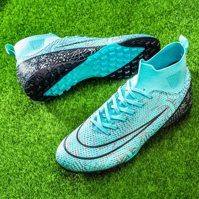 Men's Outdoor Soccer Shoes in Microfiber Material