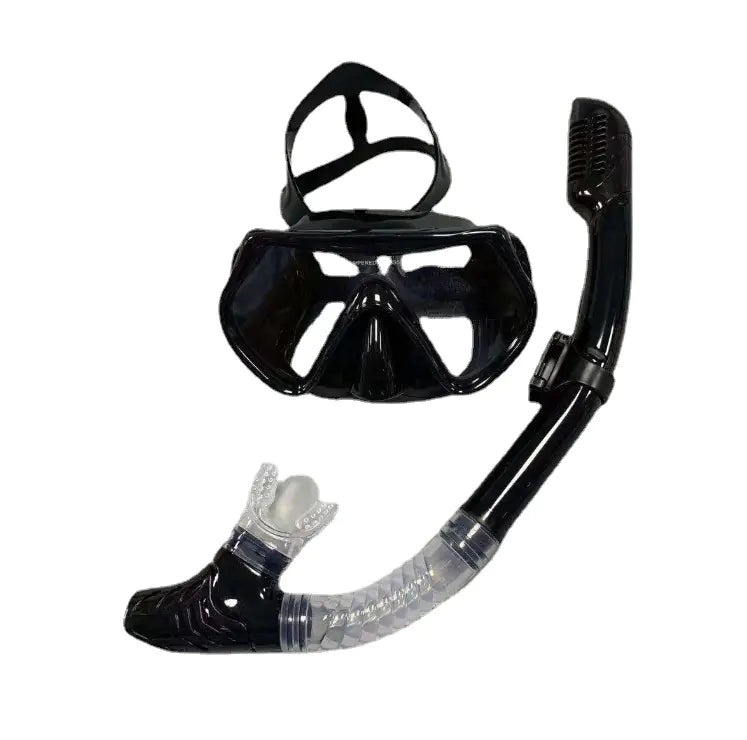 Full Dry Snorkel Mask Set for Adults - Anti-Fog