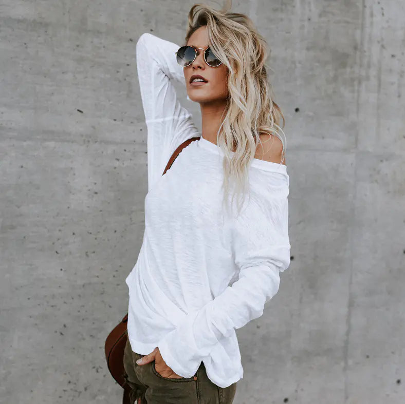 Trendy Women's Long Sleeve T-Shirt