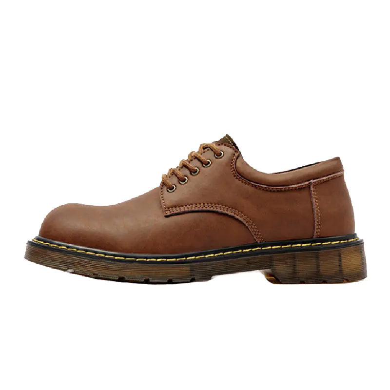 Lässige Herrenschuhe aus Leder im Retro-Stil