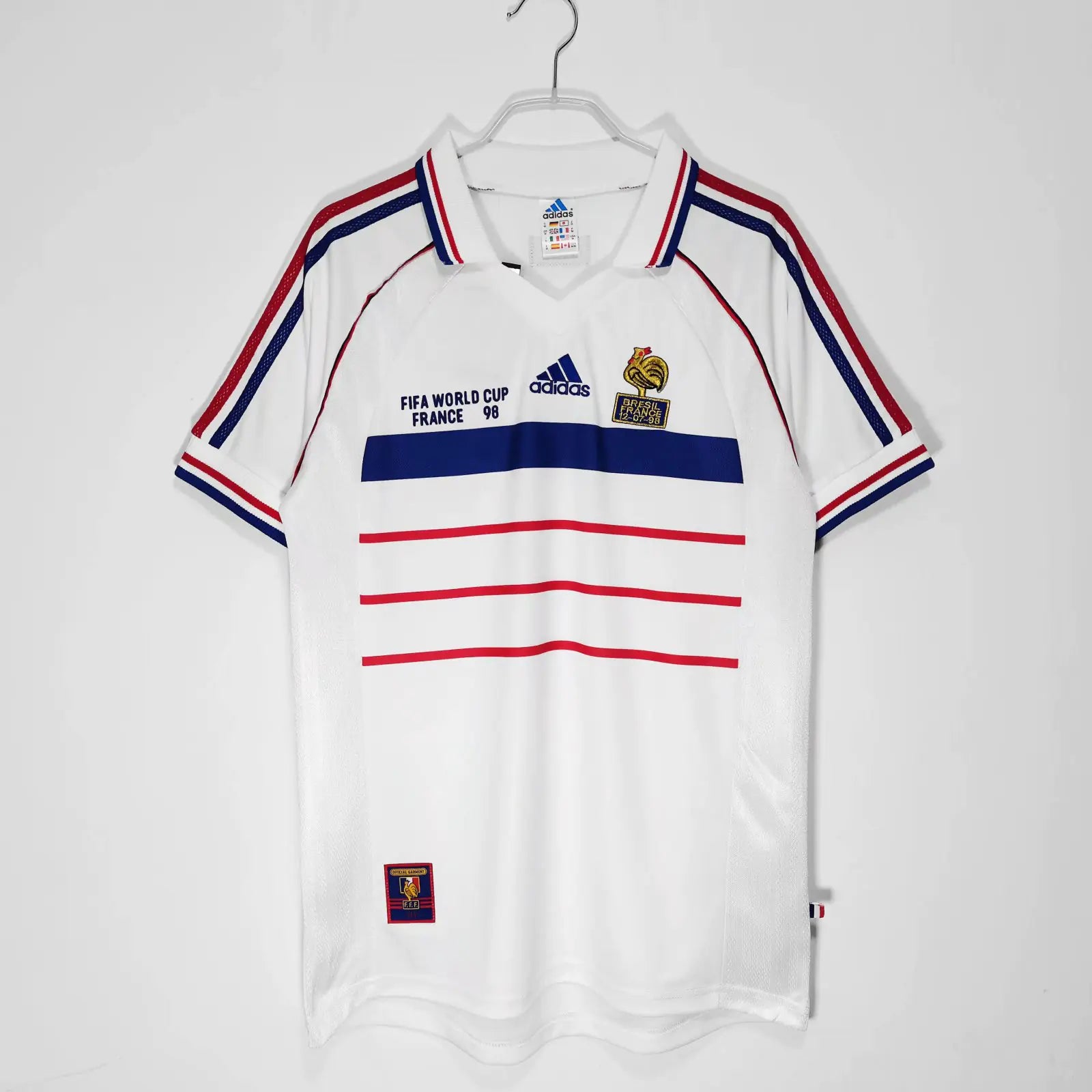 Retro Argentina Football Jersey Short Sleeve (Single Item)
