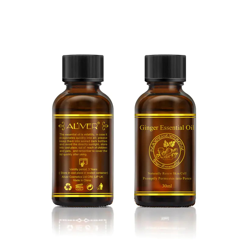 Ginger Essential Oil for Body Massage