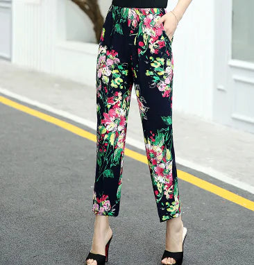 Summer Loose High-Waist Casual Pants for Women