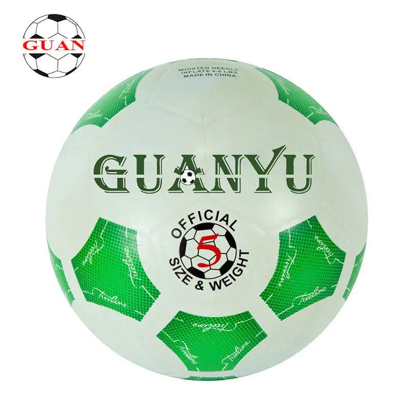 Factory Direct Rubber Smooth Soccer Balls (Sizes 1-5)
