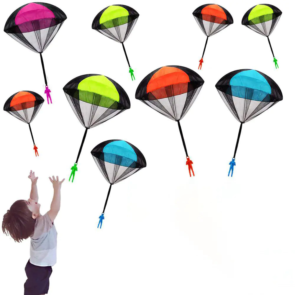 Children's Hand Throwing Parachute Toy for Outdoor Fun
