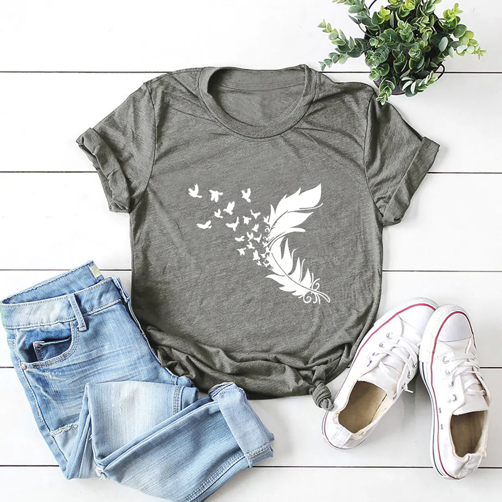 Trendy Women's Cotton T-Shirt