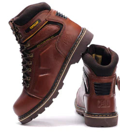 Mid-High Top Male British Style Tooling Boots