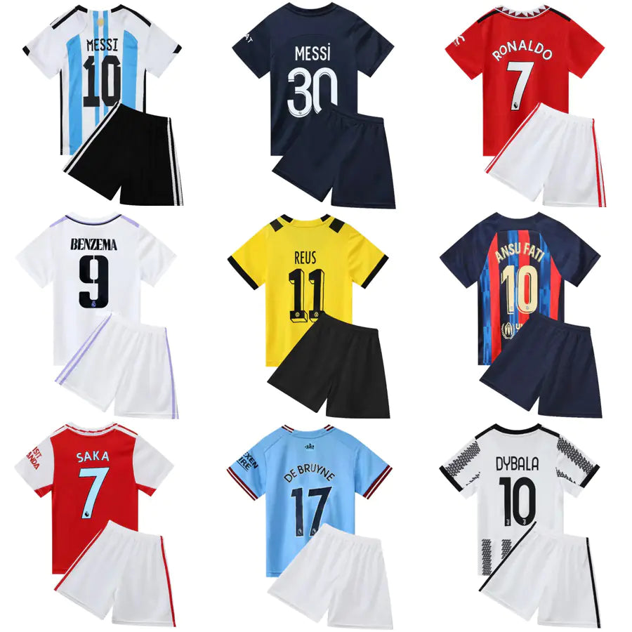 Children's World Cup Soccer Uniform Set for Kids