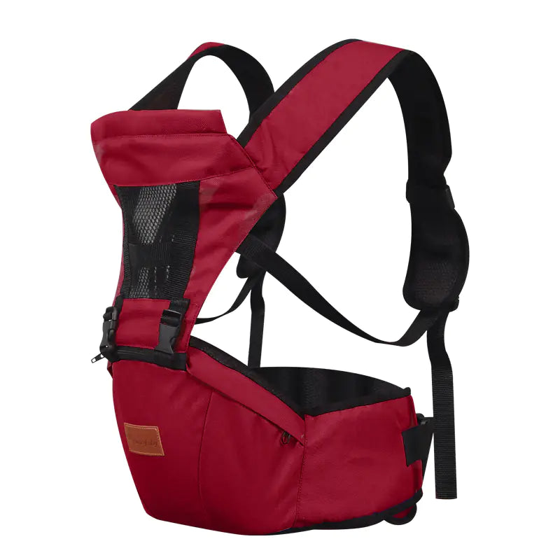 Multi-Functional Baby Carrier with Hip Seat Design