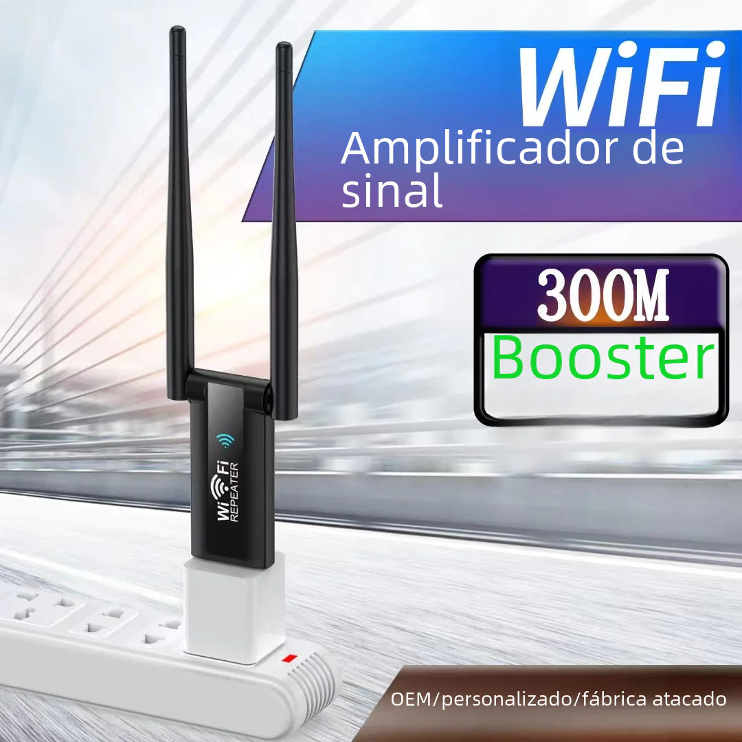 USB-Powered WiFi Signal Booster for Home Use
