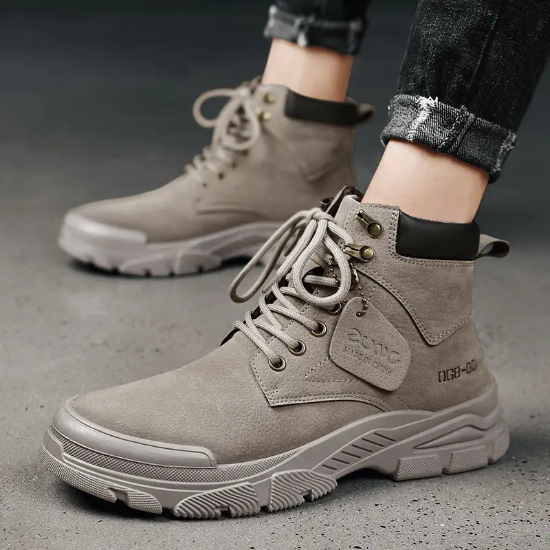 Men's High-Top British Style Trendy Martin Boots