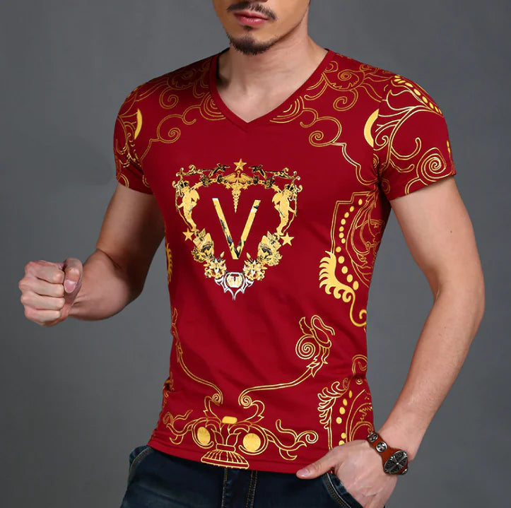 Men's Slim Fit Short Sleeve T-Shirt