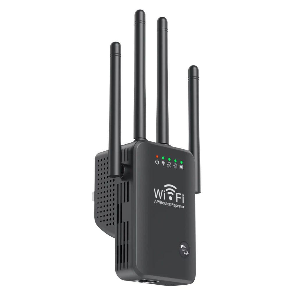 300M WiFi Repeater Signal Booster with 4 Antennas