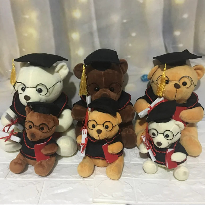 Plush Doctor Bear Toy Gift - Graduation Teddy Bear