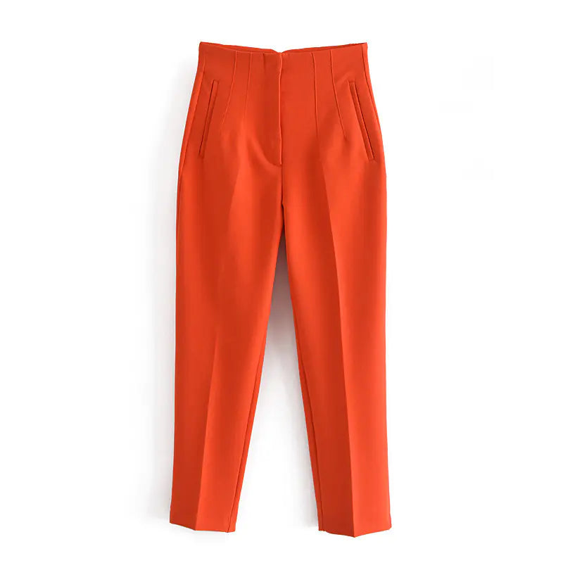 Comfortable High-Waist Casual Street Pants for Women