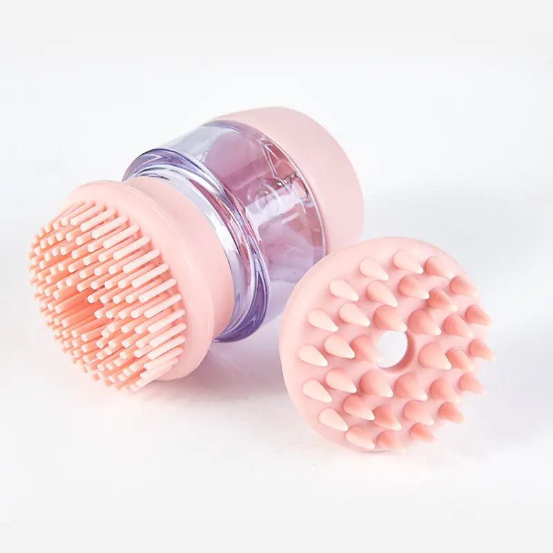 New Pet Bath Brush, Silicone Massage Grooming Tool