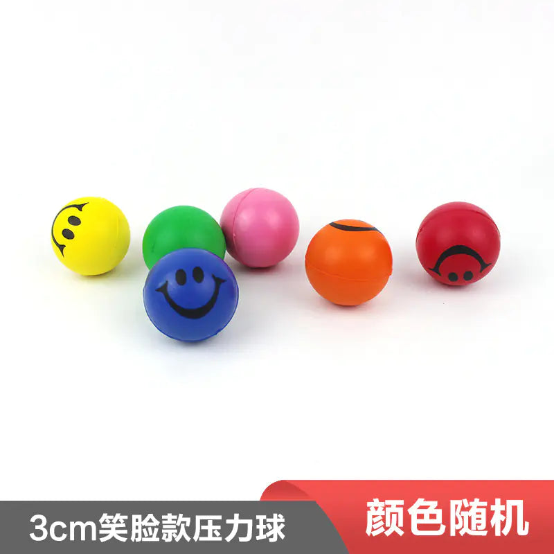 3cm PU Foam Basketball Stress Relief Toy for Kids
