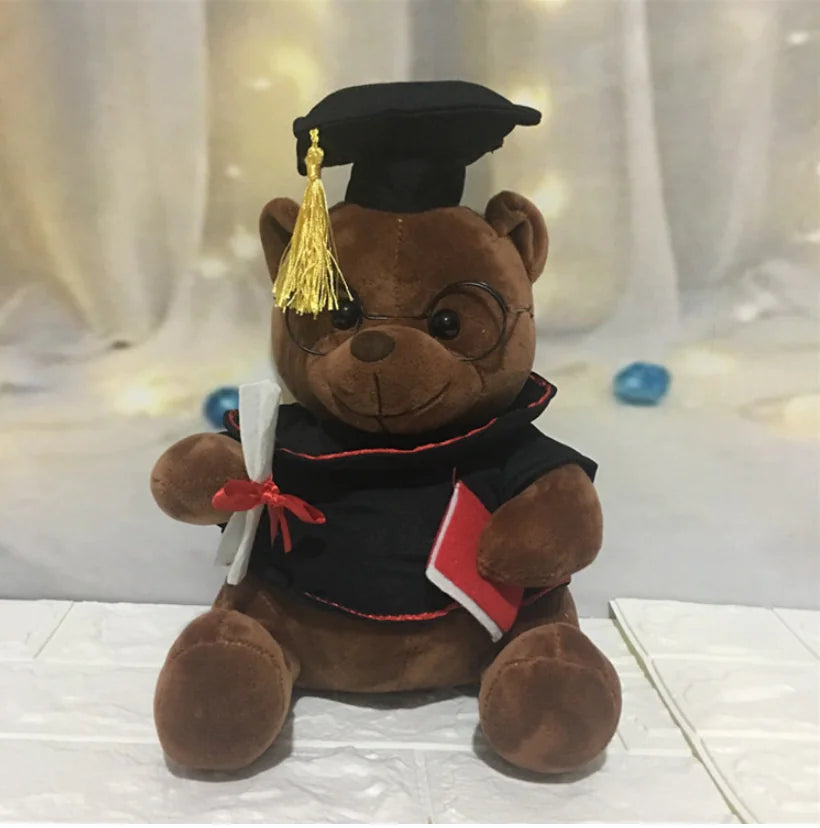 Plush Doctor Bear Toy Gift - Graduation Teddy Bear