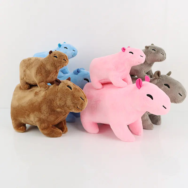 Capybara Plush Toy - Cartoon Stuffed Animal Gift