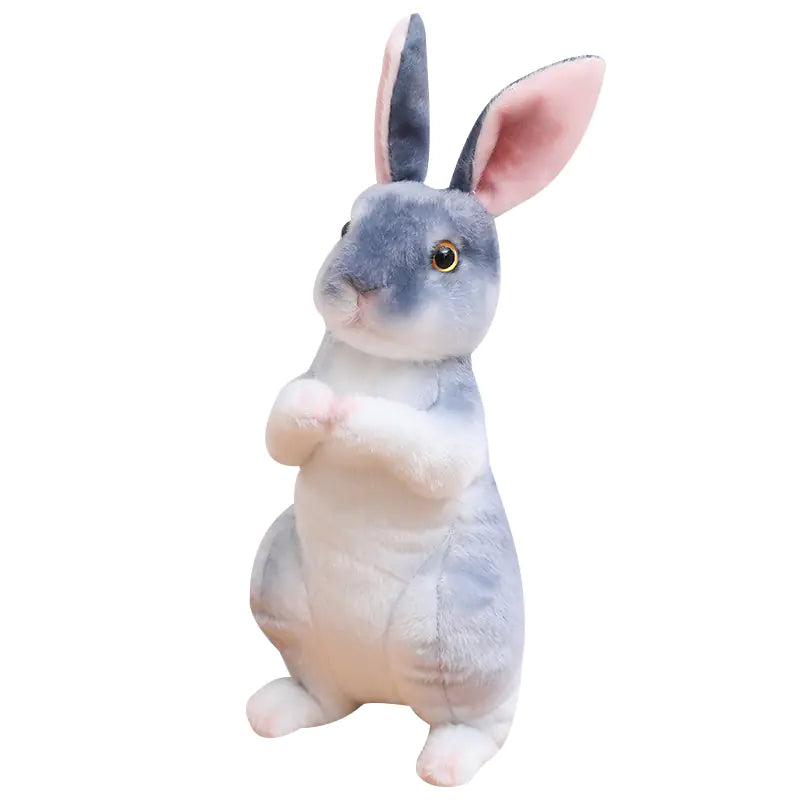 Realistic Kawaii Long-Eared Rabbit Plush Toy