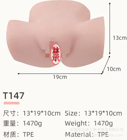 Wholesale Male Masturbator with Double Hole Design