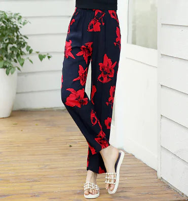 Summer Loose High-Waist Casual Pants for Women