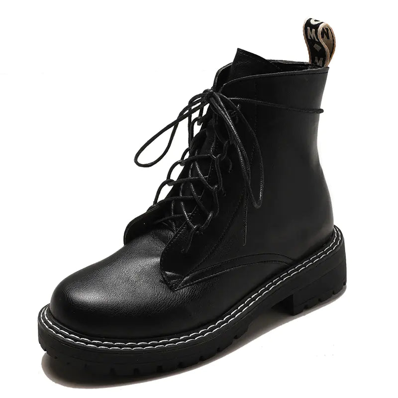 Botines Martin de tacón grueso elegantes para mujer