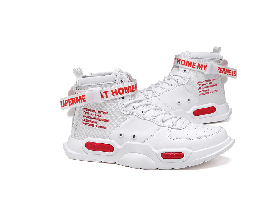 High-Top Canvas Sneakers for Men and Couples (Winter)