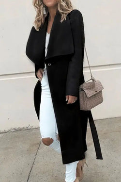Eleganter Fashion-Trenchcoat für Damen mit Knopfleiste