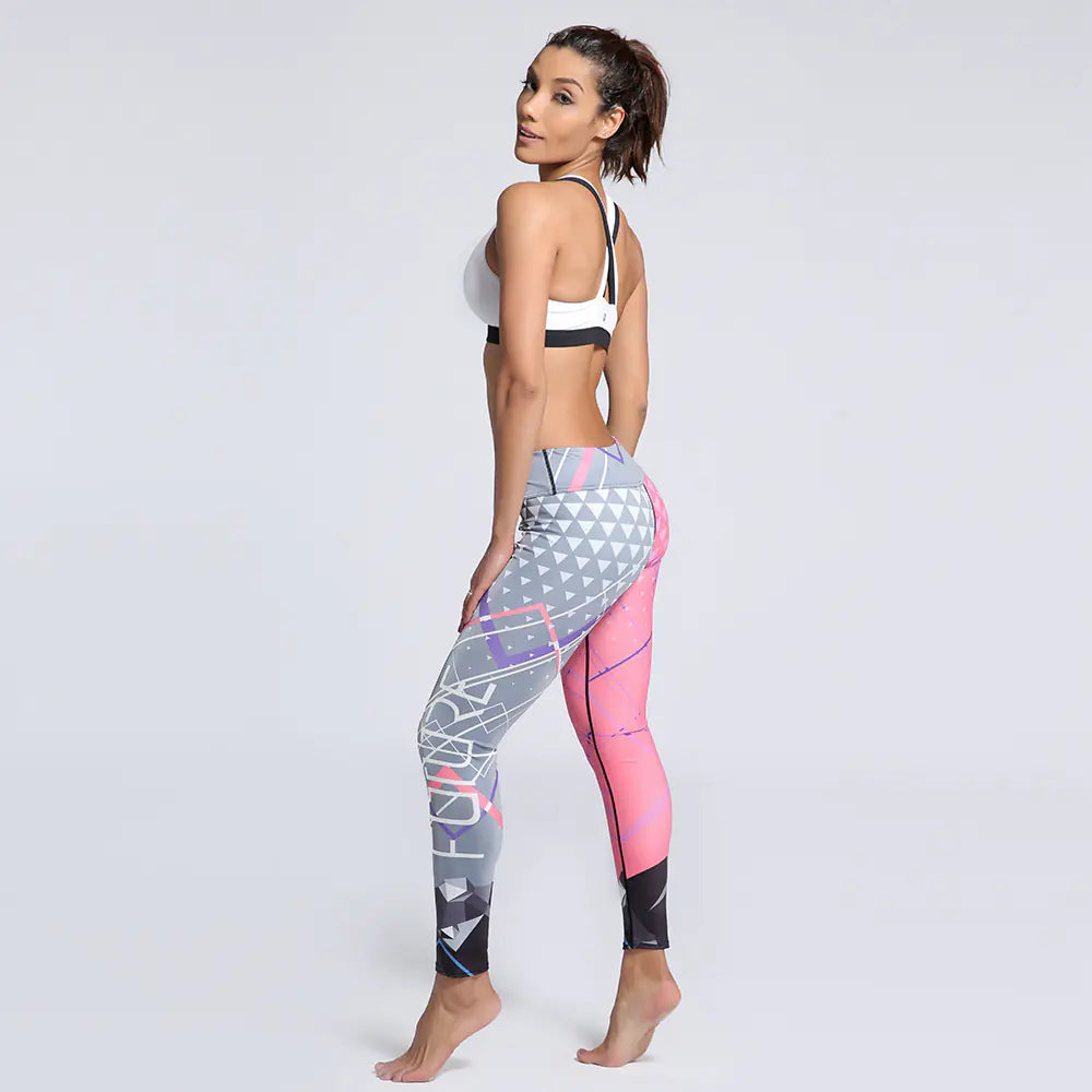 Yoga Pants, Leggings, Printed Leggings