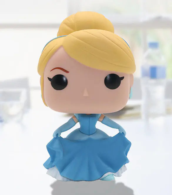 FUNKO POP Cinderella, Belle & Anna Anime Figures