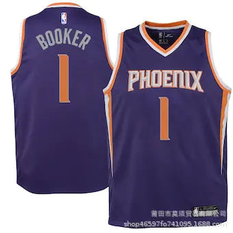 NBA New Suns Jerseys: Paul 13, Nash 35, Durant 1, Booker