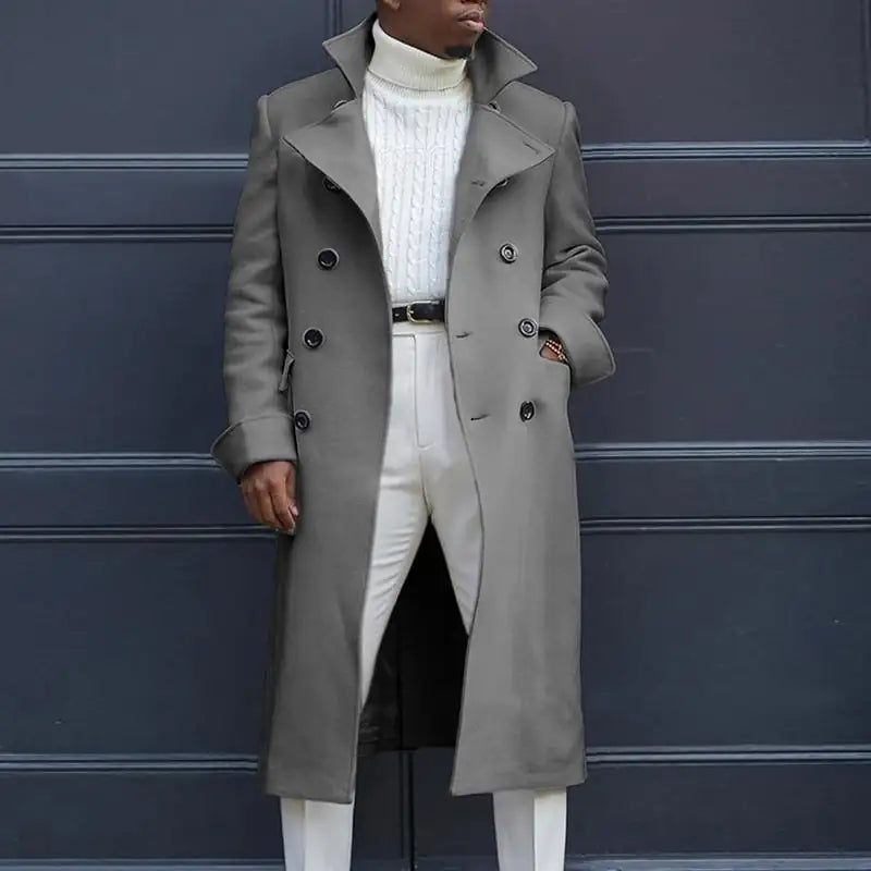 British Mid-Length Loose Trench Coat