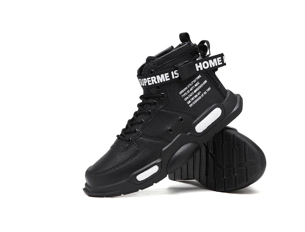 High-Top Canvas Sneakers for Men and Couples (Winter)