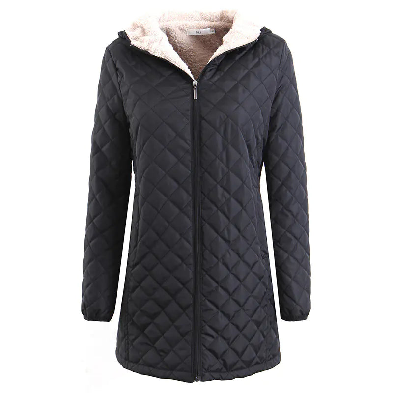 Lightweight Hooded Long Sleeve Cotton Jacket