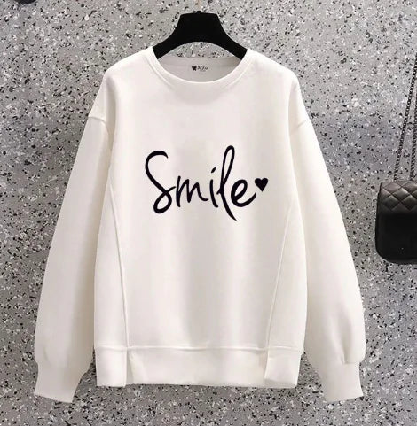 Mother-Daughter Round Neck Pullover Sweater Set