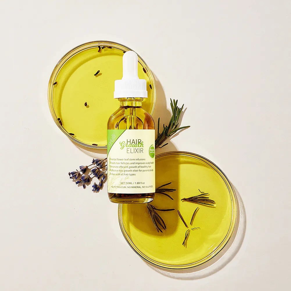 Herbal Hair Growth Oil with Rosemary Repair Essence